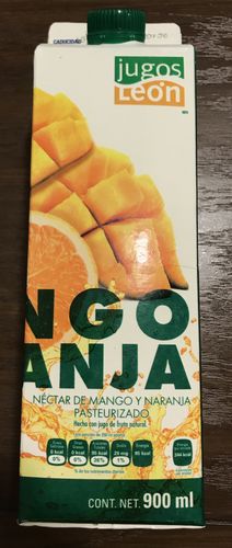 マンゴーオレンジジュース