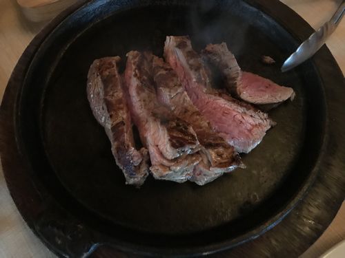 フィレ肉のステーキ
